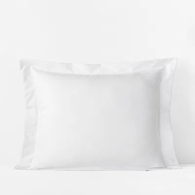 The Company Store Premium Smooth Supima® Cotton Wrinkle-free Sateen Sham In White