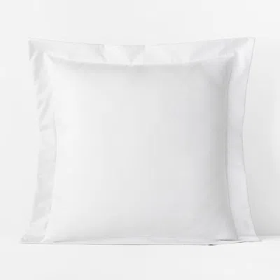 The Company Store Premium Smooth Supima® Cotton Wrinkle-free Sateen Sham In White