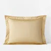 The Company Store Premium Smooth Supima® Cotton Wrinkle-free Sateen Sham In Yellow