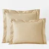 The Company Store Premium Smooth Supima® Cotton Wrinkle-free Sateen Sham In Yellow