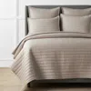 THE COMPANY STORE PREMIUM SMOOTH WRINKLE-FREE SATEEN QUILTED COVERLET
