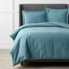 The Company Store Premium Ultra-cozy Cotton Flannel Duvet Cover In Atlantic Blue