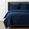 The Company Store Premium Ultra-cozy Cotton Flannel Duvet Cover In Blue