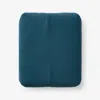 The Company Store Premium Ultra-cozy Cotton Flannel Fitted Bed Sheet In Blue