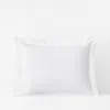 The Company Store Premium Ultra-cozy Cotton Flannel Sham In White