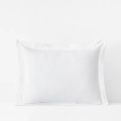 The Company Store Premium Ultra-cozy Cotton Flannel Sham In White