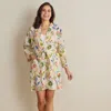 The Company Store Printed Voile Women's Kimono Robe