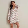 The Company Store Printed Women's Nightshirt In Multi