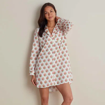 The Company Store Printed Women's Nightshirt In Multi