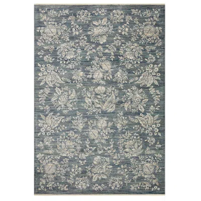 The Company Store Provence Performance Rug In Blue