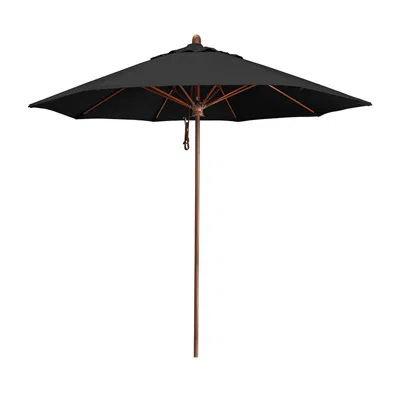 The Company Store Pulley Lift Umbrella In Black