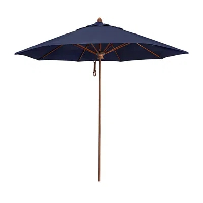 The Company Store Pulley Lift Umbrella In Navy Blue