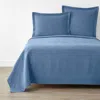 The Company Store Putnam Cotton Matelassé Bedspread In Blue