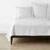 The Company Store Putnam Cotton Matelassé Coverlet In White