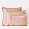 The Company Store Putnam Cotton Matelassé Sham In Coral