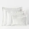 The Company Store Putnam Cotton Matelassé Sham In Ivory