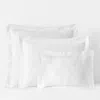 The Company Store Putnam Cotton Matelassé Sham In White