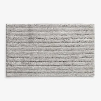 The Company Store Quick Dry Bath Rug By Micro Cotton® In Gray