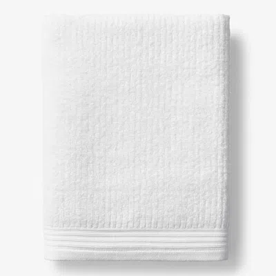 The Company Store Quick Dry Bath Sheet By Micro Cotton® In White