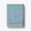 The Company Store Quick Dry Bath Towel By Micro Cotton® In Blue/teal/turquoise