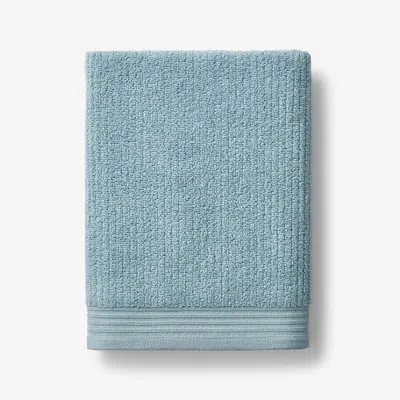 The Company Store Quick Dry Bath Towel By Micro Cotton® In Blue/teal/turquoise