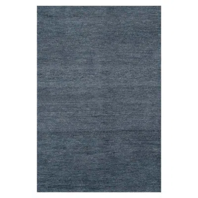 The Company Store Ramsey Hand Knotted Wool Rug In Blue