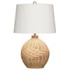 The Company Store Rattan Lamp In Brown