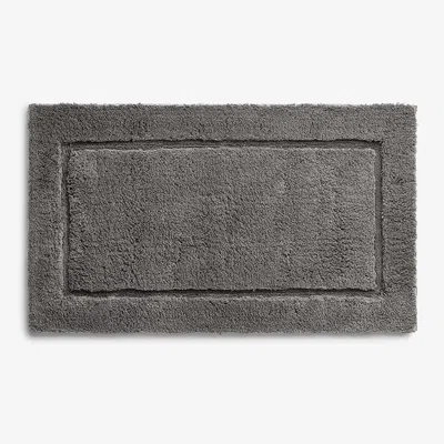 The Company Store Regal Cotton Bath Rug In Gray
