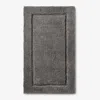 The Company Store Regal Cotton Bath Rug In Gray