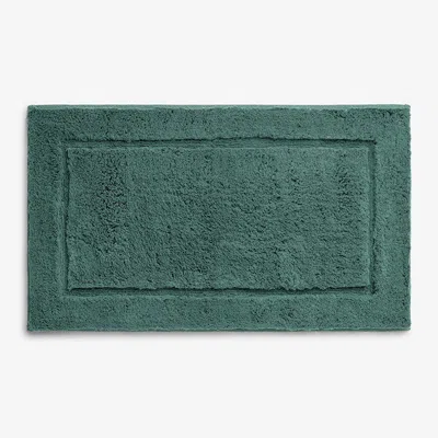 The Company Store Regal Cotton Bath Rug In Jade Green