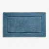 The Company Store Regal Cotton Bath Rug In Ocean Blue