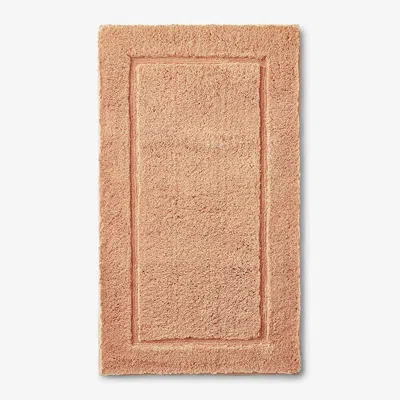 The Company Store Regal Cotton Bath Rug In Sandstone Orange