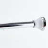 The Company Store Regal Decorative Metal Adjustable Shower Rod In Chrome/white