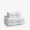 The Company Store Regal Egyptian Cotton 4-piece Bath & Hand Towel Set In White