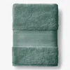The Company Store Regal Egyptian Cotton Bath Sheet In Jade Green