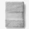 The Company Store Regal Egyptian Cotton Bath Sheet In Light Gray