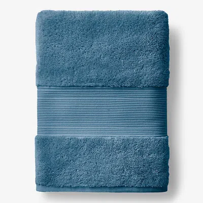 The Company Store Regal Egyptian Cotton Bath Sheet In Ocean Blue
