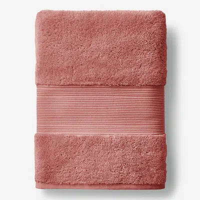 The Company Store Regal Egyptian Cotton Bath Sheet In Orange/coral/pink