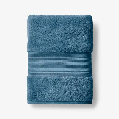 The Company Store Regal Egyptian Cotton Bath Towel In Ocean Blue