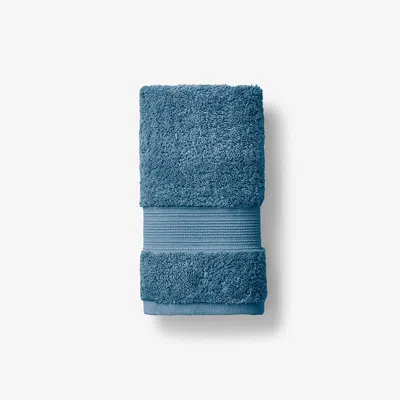 The Company Store Regal Egyptian Cotton Hand Towel In Ocean Blue