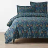 The Company Store Reindeer Classic Smooth Sateen Duvet Cover In Blue