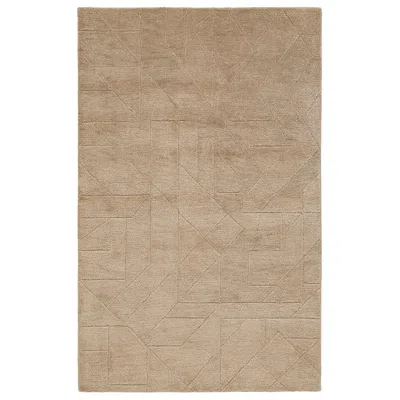 The Company Store Relief Hand Tufted Wool Rug In Brown/red