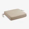 The Company Store Replacement Boxed Edge Chair Cushion In Antique Beige