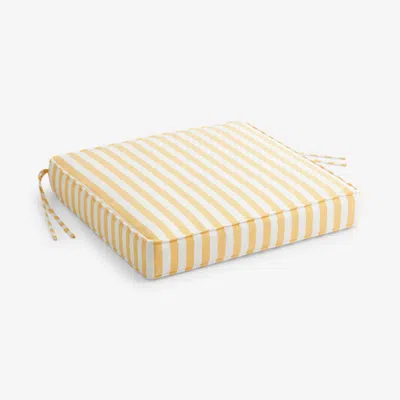 The Company Store Replacement Boxed Edge Chair Cushion In Multi