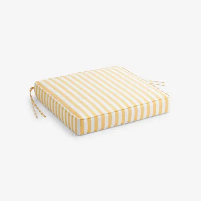 The Company Store Replacement Boxed Edge Chair Cushion In Multi