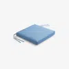 The Company Store Replacement Knife Edge Chair Cushion In Air Blue
