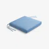The Company Store Replacement Knife Edge Chair Cushion In Air Blue
