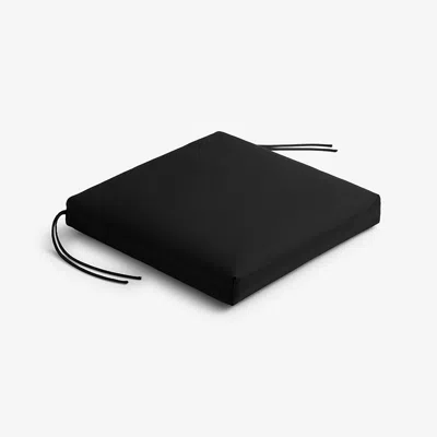 The Company Store Replacement Knife Edge Chair Cushion In Black