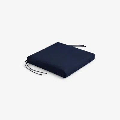 The Company Store Replacement Knife Edge Chair Cushion In Blue