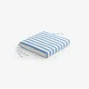 The Company Store Replacement Knife Edge Chair Cushion In Blue/white